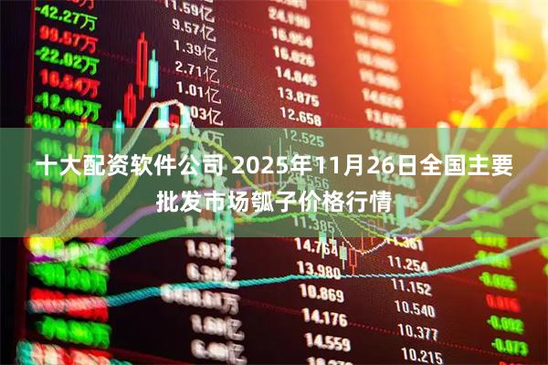 十大配资软件公司 2025年11月26日全国主要批发市场瓠子价格行情